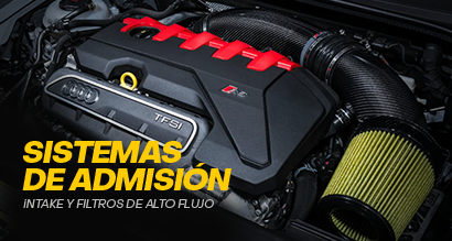 Sistemas de admisión y escape AWE Tuning